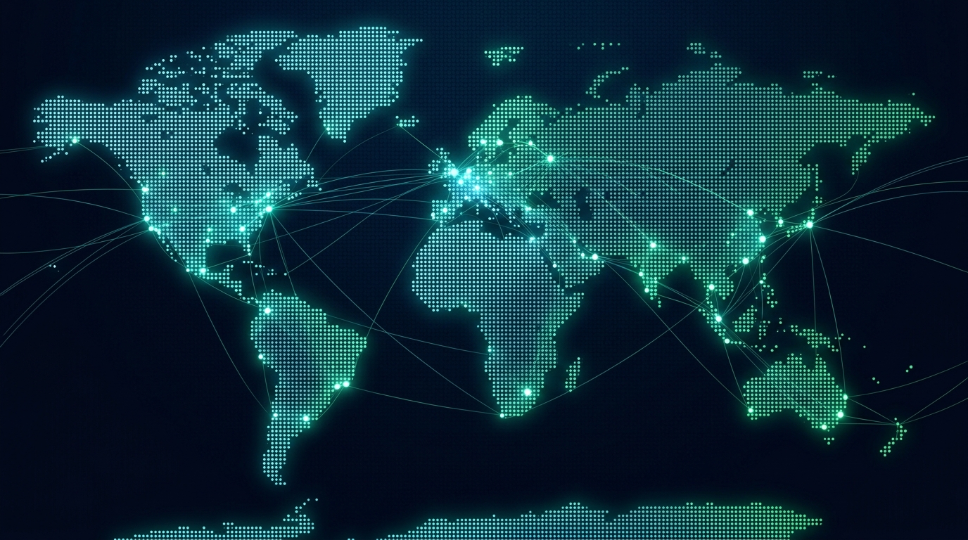 AlfaHesap Global Sales Map